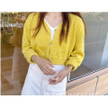 Female Cuasal V-neck sweater top